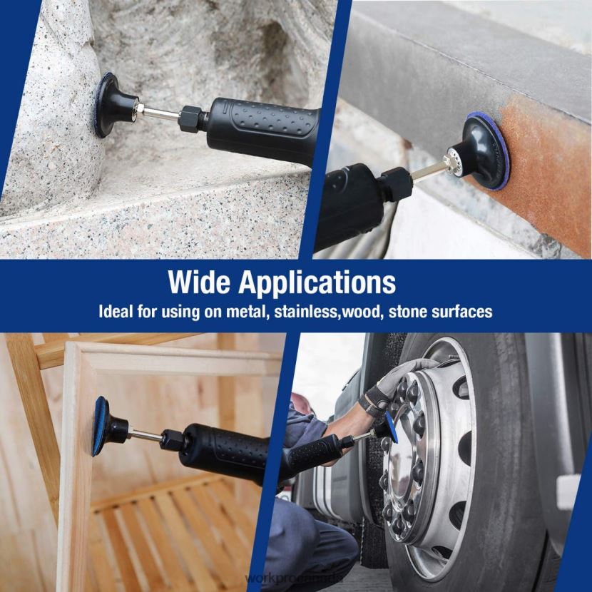 Useful WORKPRO 101 Pcs Sanding Discs Set 2 inch Discs with 1/4 inch Holder Tool ZNRDXV193