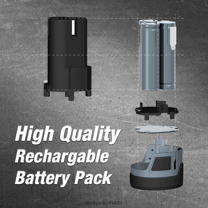 Helpful WORKPRO 12V 2.0Ah Lithium-ion Battery Pack Tool ZNRDXV224