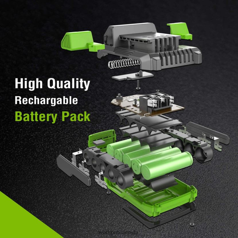 Morden WORKPRO 20V 2.0Ah Lithium-ion Battery Pack Tool ZNRDXV218