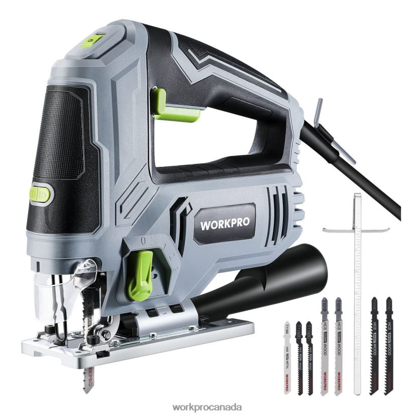 Morden WORKPRO Jigsaw, 6.5AMP 850W Corded Electric Jig Saw Tool Kit Tool ZNRDXV241