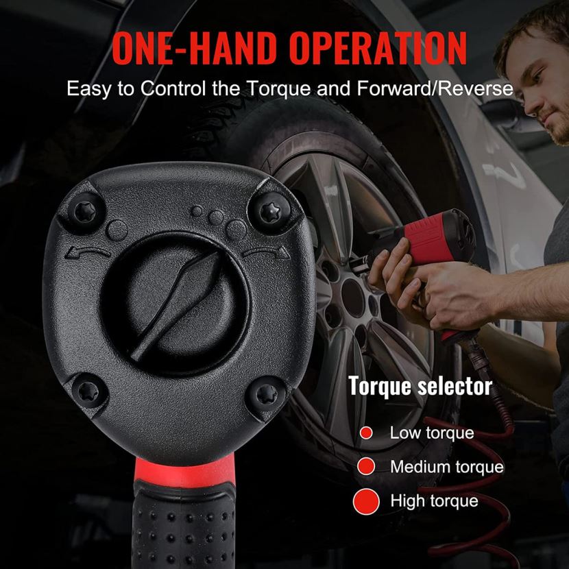 Helpful WORKPRO Drive Air Impact Wrench for Changing TiresAuto Repair Tool ZNRDXV189