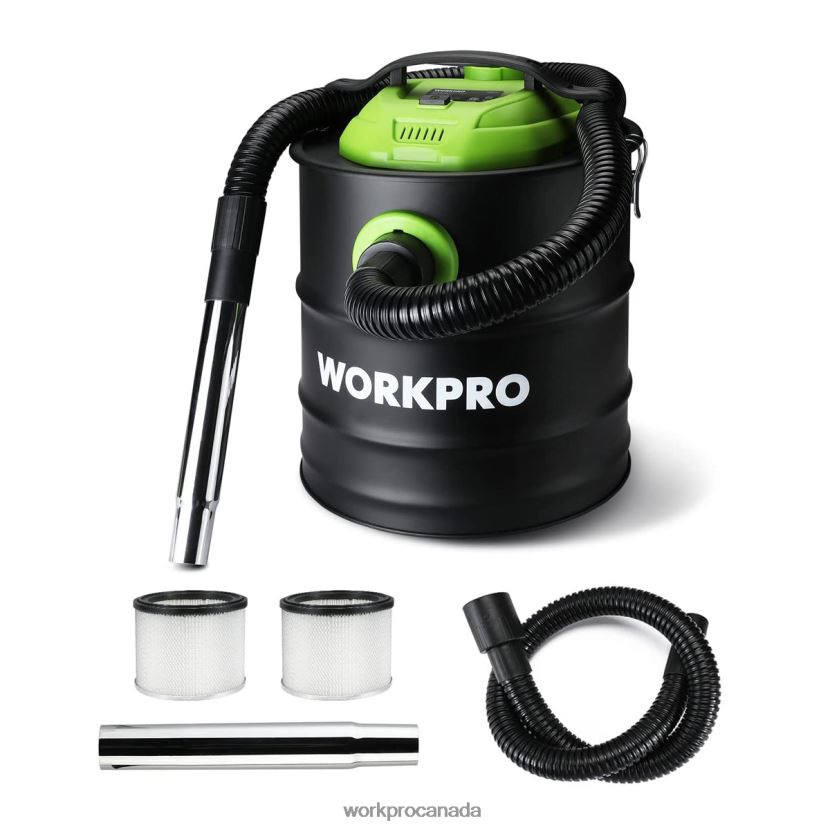 Helpful WORKPRO 5.2 Gallon Ash Vacuum, 5.5 Peak Horsepower Ash Vac Cleaner with HEPA Filter Tool ZNRDXV212