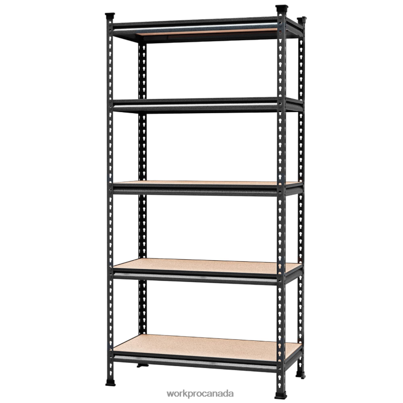 Morden WORKPRO 5-Tier Adjustable Metal Rack Storage Heavy Duty Shelving Unit, 4000 lbs Load Capacity Storage ZNRDXV12