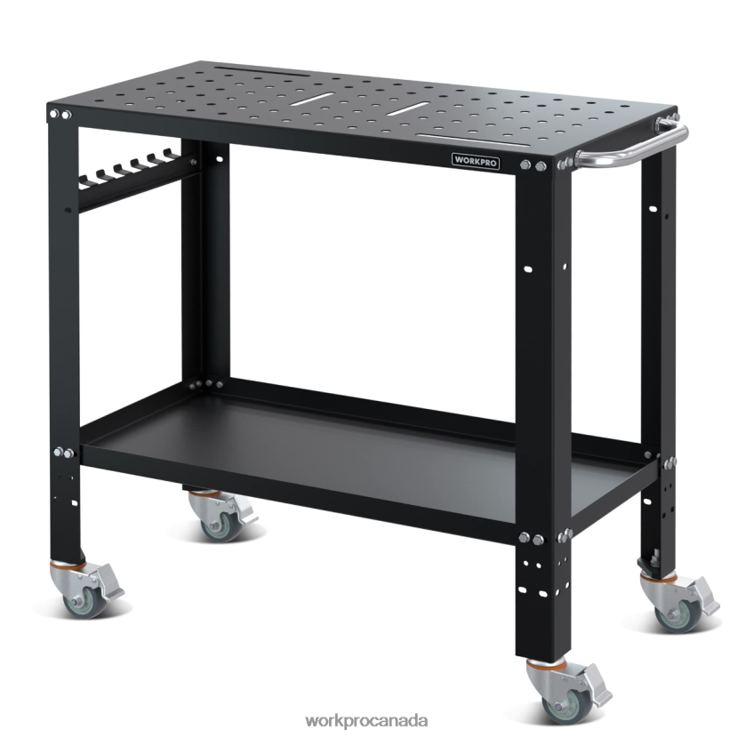 New WORKPRO Portable Welding Table, 1200 lbs Load Capacity, Nitriding Tabletop Storage ZNRDXV13