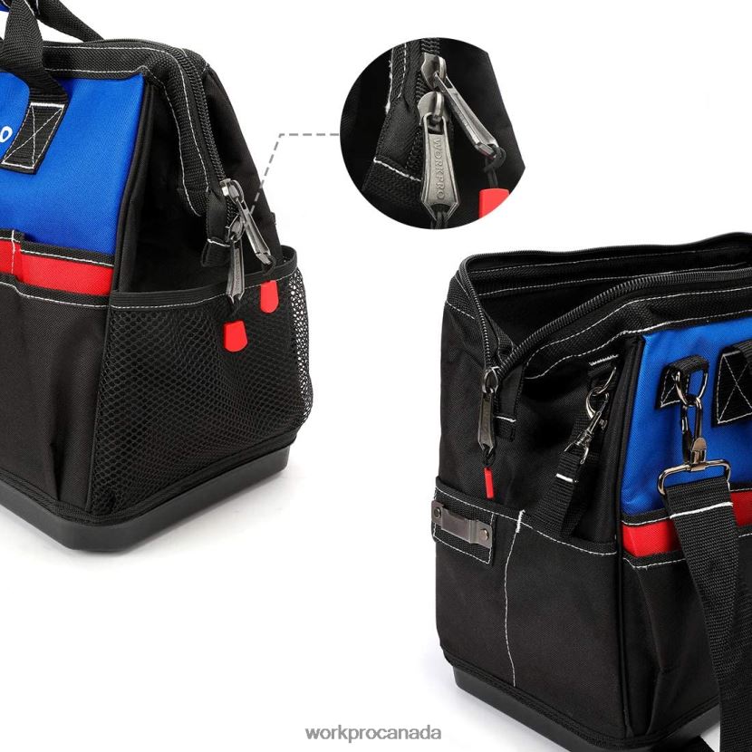Morden WORKPRO Tool Bag Closed Top Wide Slot Storage with Waterproof Base and Adjustable Shoulder Straps Storage ZNRDXV30