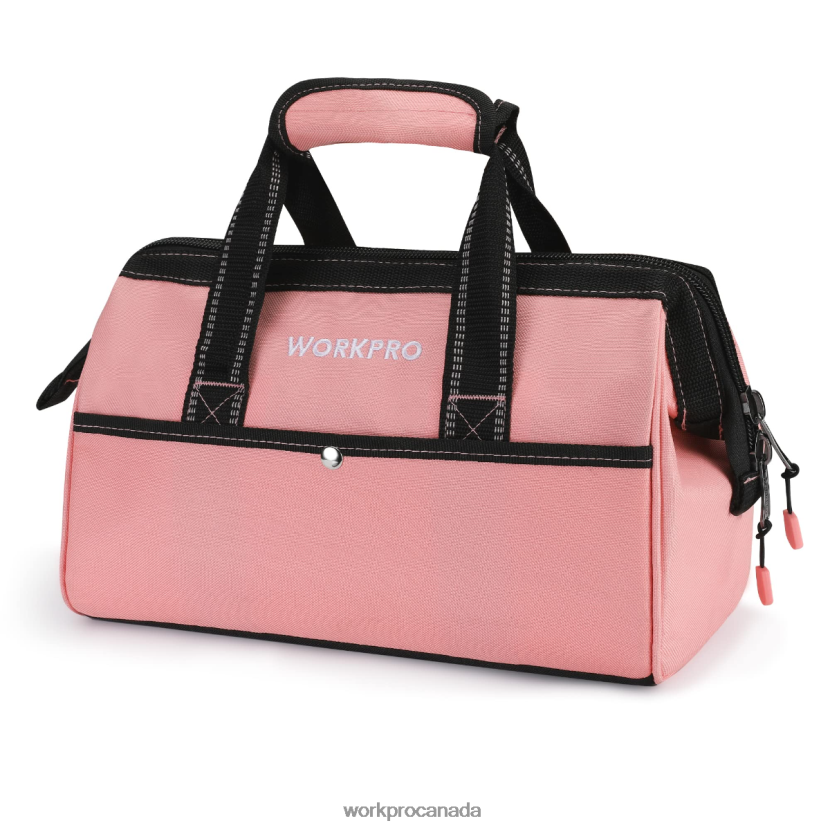 Pink WORKPRO 13-Inch Tool Bag, Soft Cloth Tool Storage Bags Storage ZNRDXV29