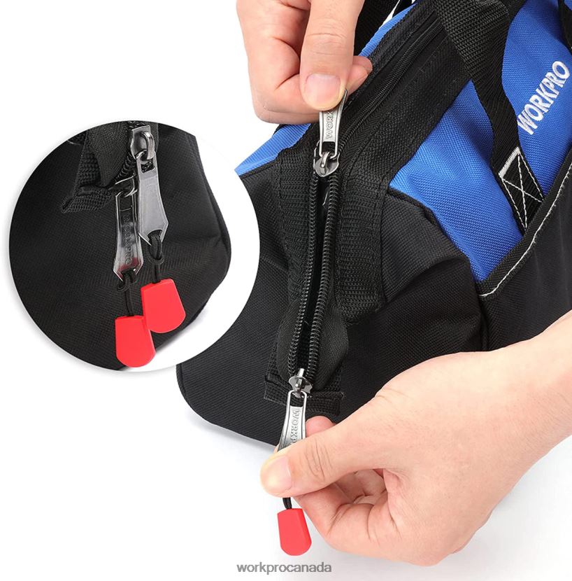 Useful WORKPRO 13-inch Wide Mouth Tool Tote Bag Storage ZNRDXV28